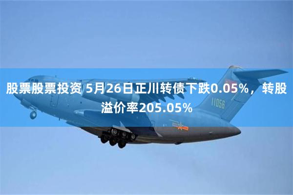 股票股票投资 5月26日正川转债下跌0.05%，转股溢价率205.05%