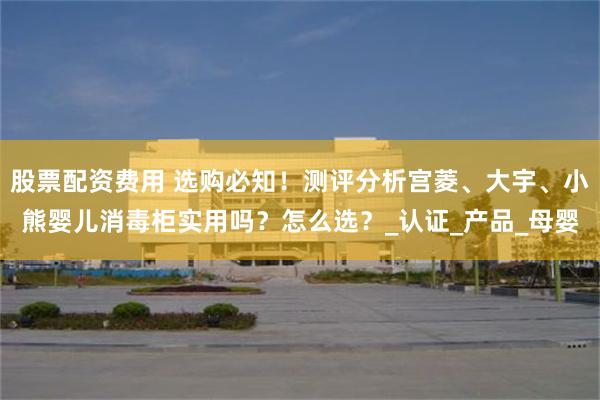 股票配资费用 选购必知！测评分析宫菱、大宇、小熊婴儿消毒柜实用吗？怎么选？_认证_产品_母婴