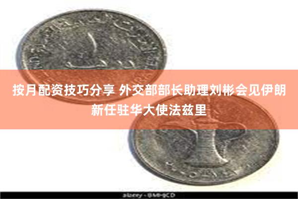 按月配资技巧分享 外交部部长助理刘彬会见伊朗新任驻华大使法兹里
