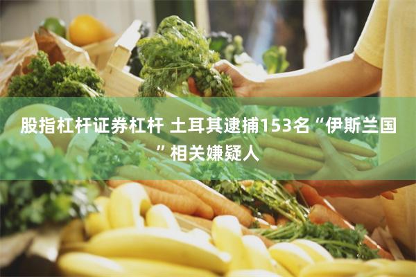 股指杠杆证券杠杆 土耳其逮捕153名“伊斯兰国”相关嫌疑人